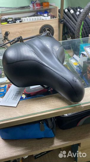 Седло для велосипеда мягкое