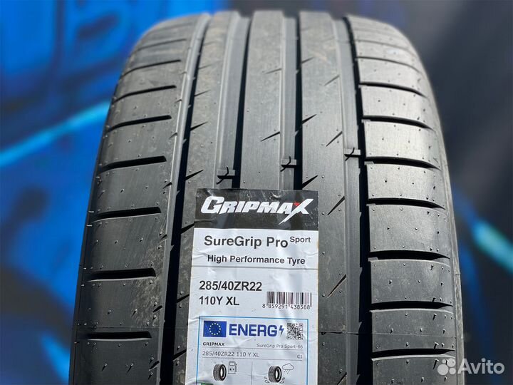 Gripmax SureGrip Pro Sport 285/40 R22 110Y