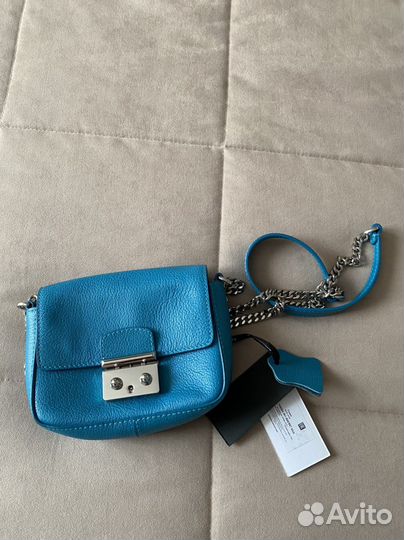Кожаная сумка кросс-боди новая