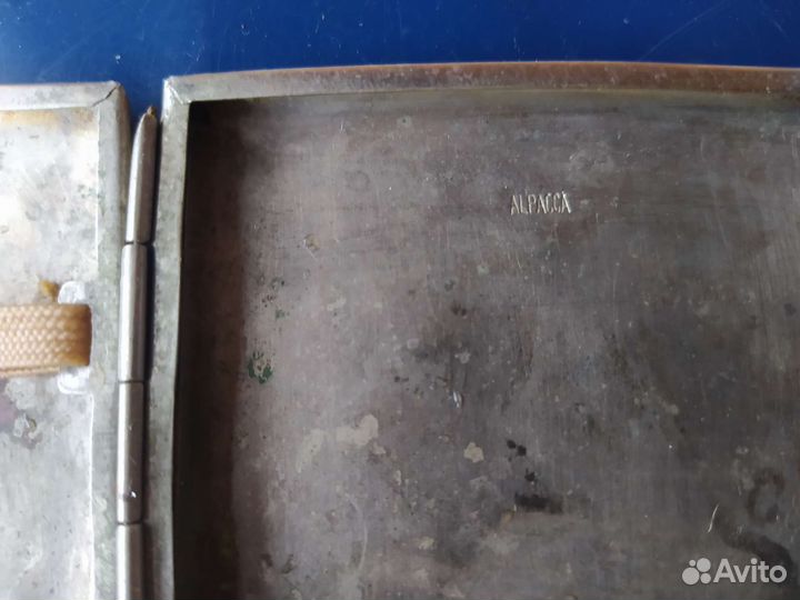 Портсигар alpacca, Германия 30-40 годы хх века