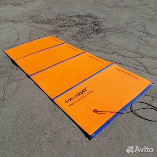 Термомат. Прогрев бетона термоэлектроматами