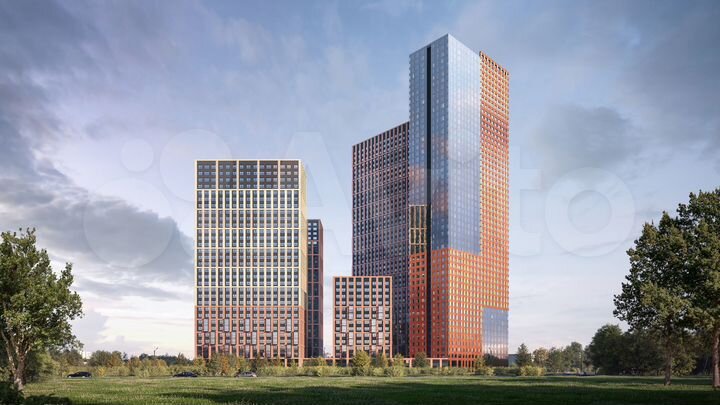 Квартира-студия, 26,1 м², 4/53 эт.