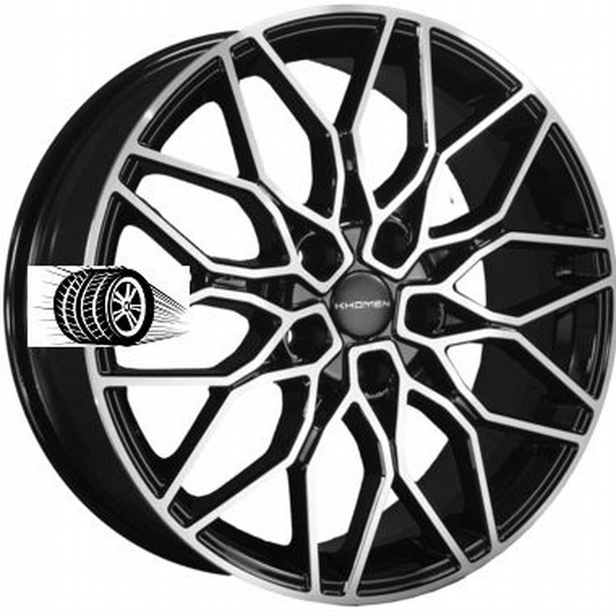 Литые диски Khomen Wheels 7×R18 5×114.3