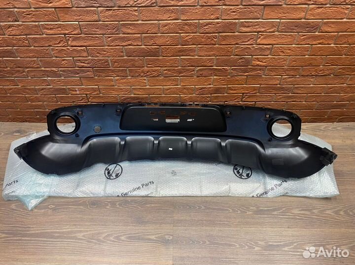 Юбка задняя Kia Soul 2016-2019 Рестайлинг Новая