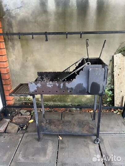 Беседка с мангалом