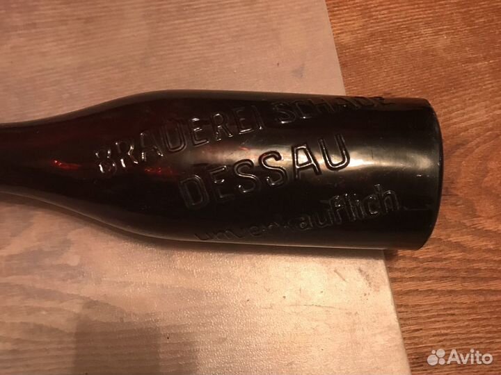 Коллекционные немецкие пивные бутылки двадцатых го