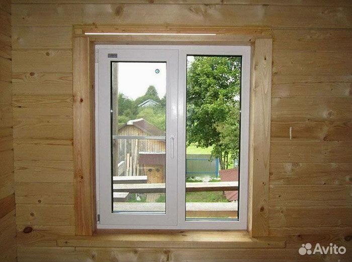 Окна пвх на дачу, окно 2х створчатое, 3х створчато