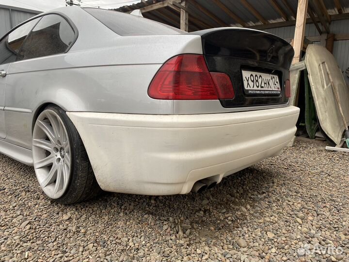 Крышка багажника csl bmw 3 e46 купе тюнинг