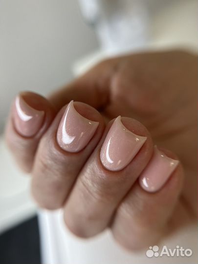 Маникюр с покрытием