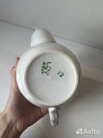 Набор керамической. Чайник, молочник, сахарница