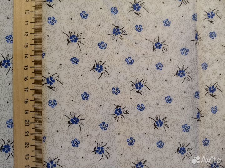 Батист времен СССР, разный, отрезы