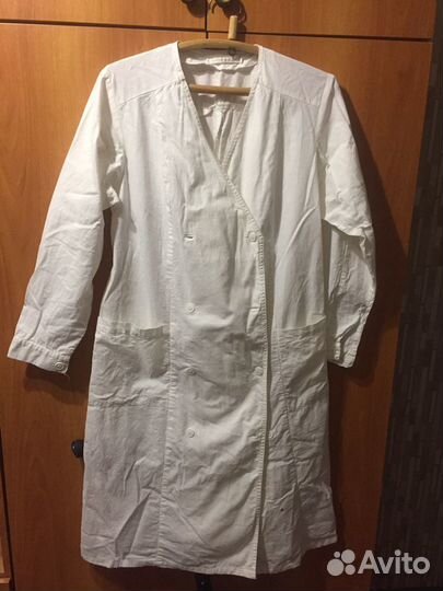 Халат белый