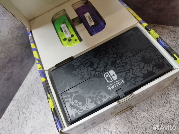 Nintendo Switch Oled Splatoon Edition 256GB Прошит