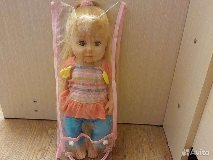 Кукла baby huan говорящая