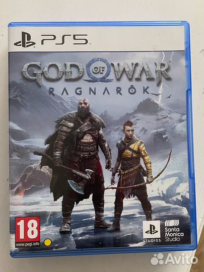 God of war ragnarok ps5 диск русская озвучка