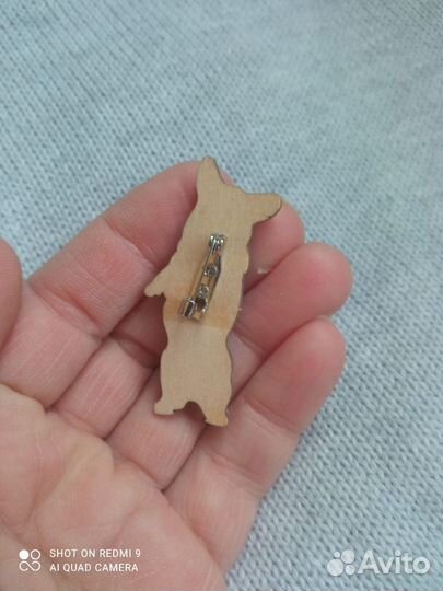 Брошь Значок Новый