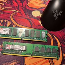 Оперативная память ddr2 kingston kvr667d2n5/512