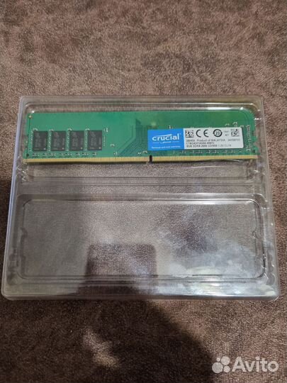 Оперативная память ddr4 8gb crucial 2666