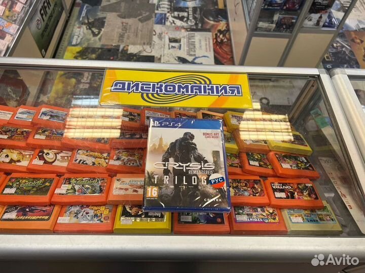 Crysis Remastered Trilogy (PS4) рус