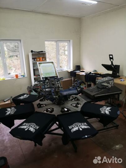 Готовый бизнес Шелкография Печатное производство