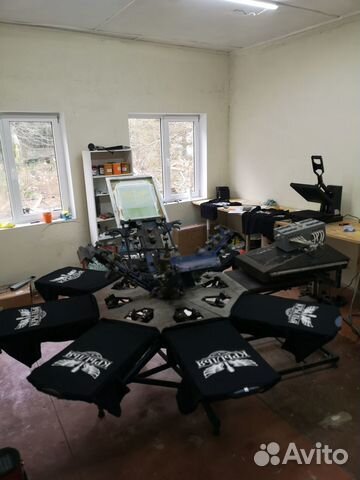 Готовый бизнес Шелкография Печатное производство