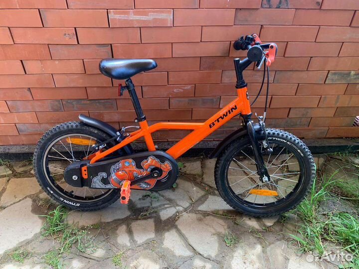 Детский велосипед btwin 16