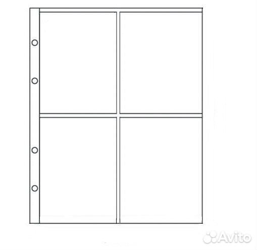 Альбомы, листы для монет и бон