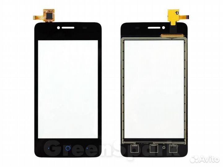 Тачскрин для ZTE Blade AF3/A3/A5/A5 Pro черный