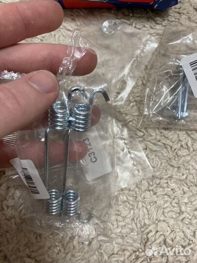 Ремкомплект барабаного тормоза chevrolet aveo