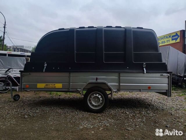 Прицеп легковой лав 81012С 3500*1800 с крышк jaxal