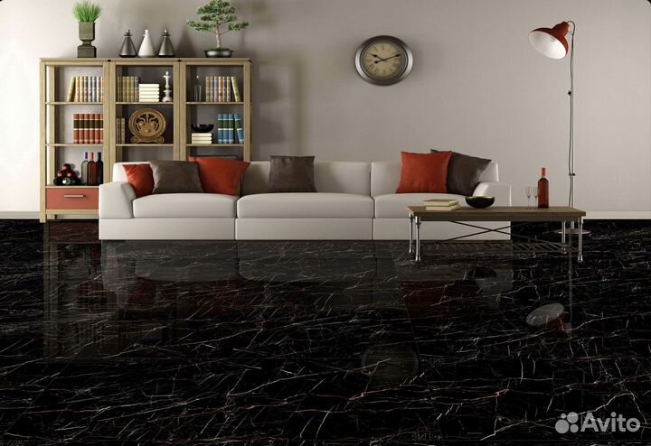 Керамогранит Staro molten black 60X120