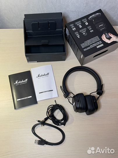 Наушники marshall major 4 черные