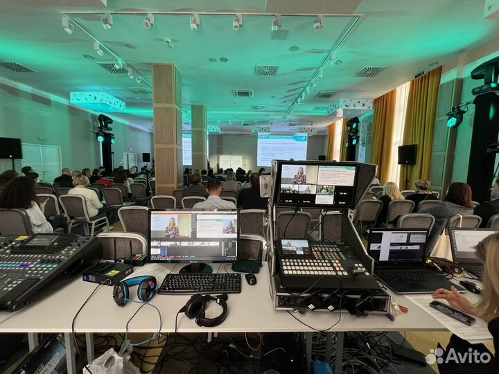 Организация трансляций, видеоинженер