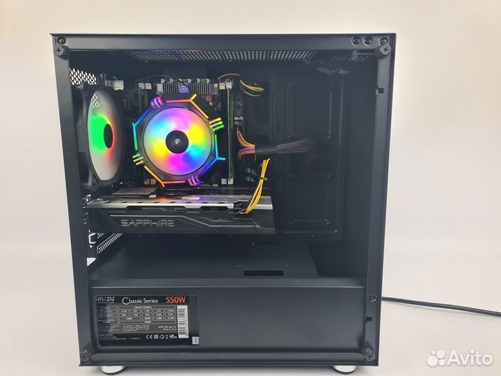 Пк для игр intel 10 ядер, ram 16GB, RX 570 8GB