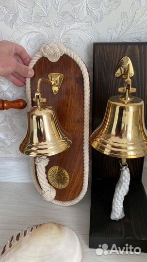 Рынды латунные Брелки Штурвалы Якоря и др