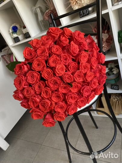 Цветы, букеты, Розы 80,90 см с доставкой