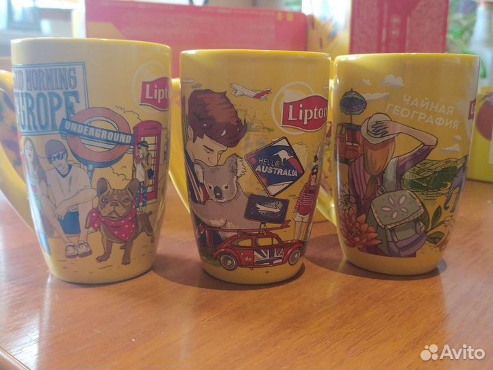 Кружка Липтон коллекционная
