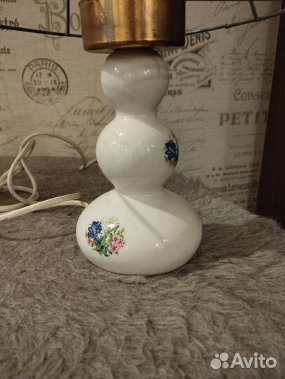 Настольная лампа СССР бу