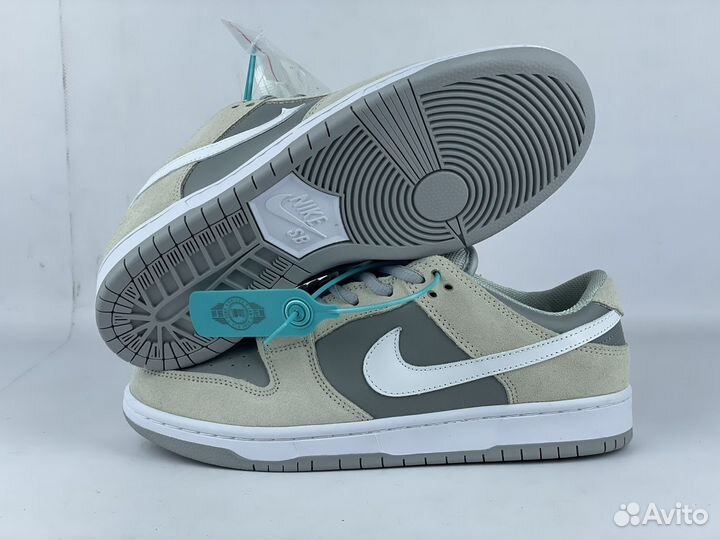 Nike sb Dunk low summit white wolf grey