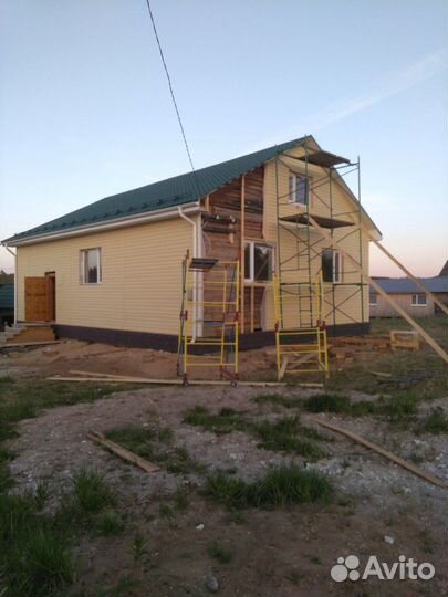 Строительство домов, бань, отделка, кровля