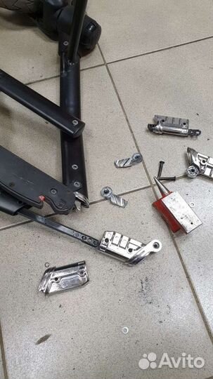 Ремонт механизма складывания детской коляски Adame