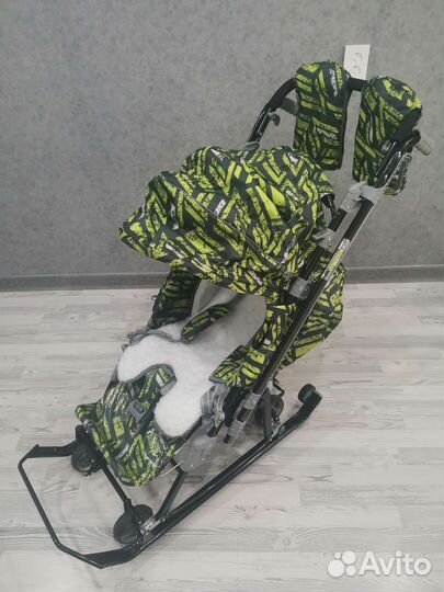 Детские санки коляска
