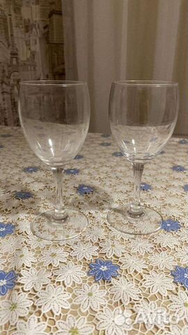 Фужеры стекло,пара