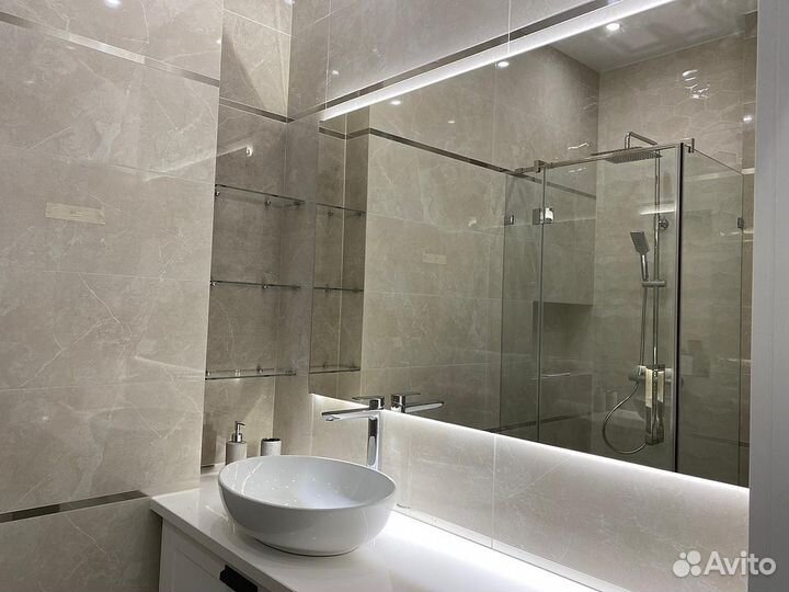 Закалённое стекло, душевые кабины