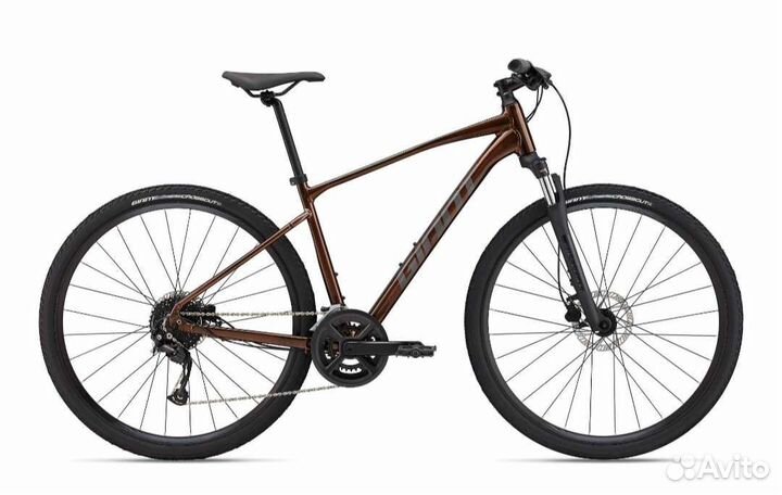 Велосипед гибрид Giant Roam 2 Disc (2022) hematite