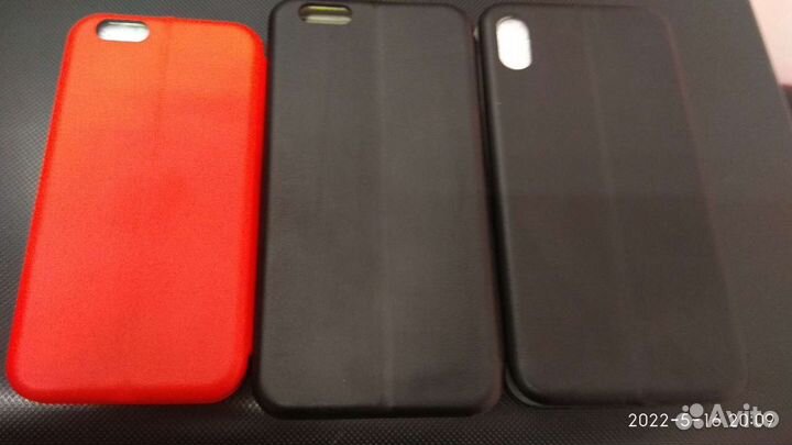 Чехол книжка и стекла защ iPhone samsug xiaomi