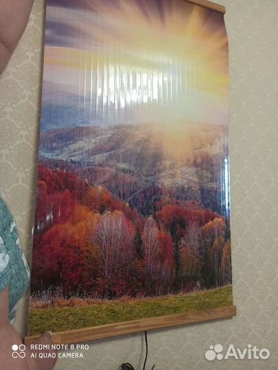 Картина с обогревом новая