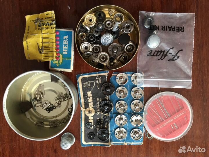 Металлическая швейная фурнитура