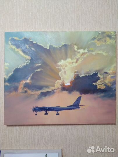 Картина. Холст, масло, 5060