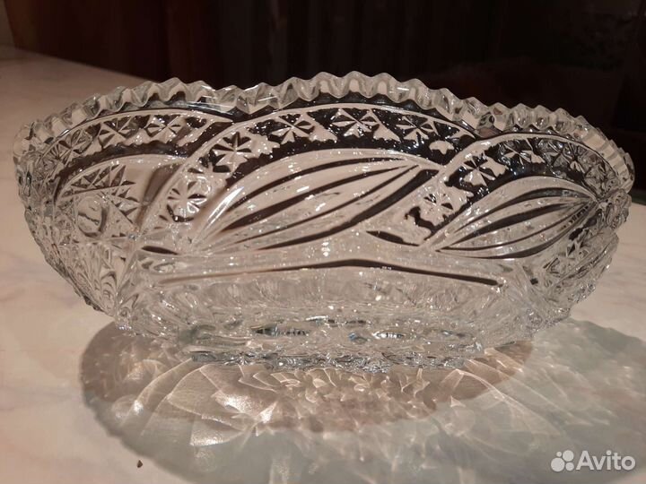 Хрусталь/Ладья/Посуда/Винтаж